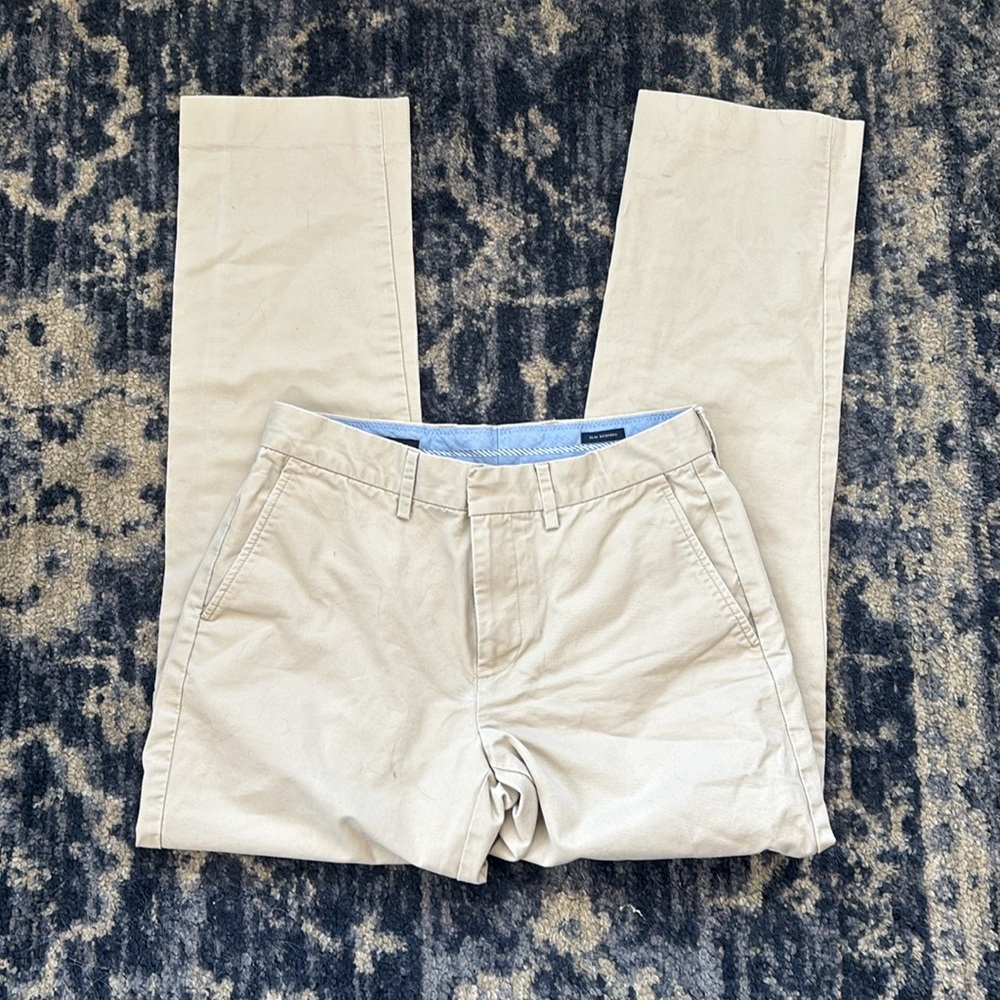 J Crew Khaki Chinos - Straight Fit